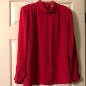 Susan Hutton Hot Pink Blouse